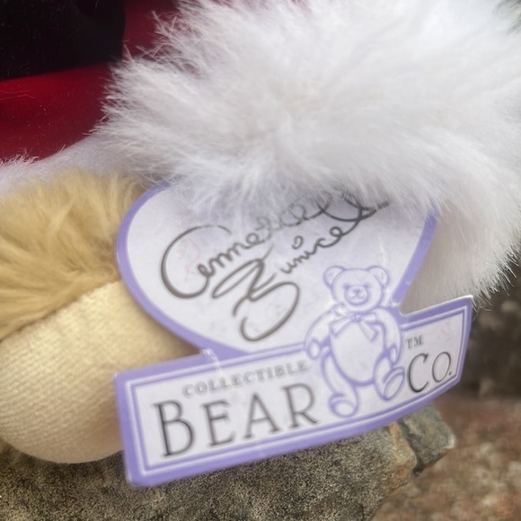 NWT Annette Funicello Bear Guisseppe Santa 11" Limited Edition Mohair Bear - Picture 5 of 11